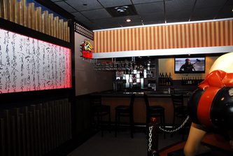 A photo of the inside of the restaurant.